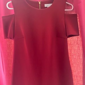 EUC Cold Shoulder Calvin Klein Scuba dress, Sz 8